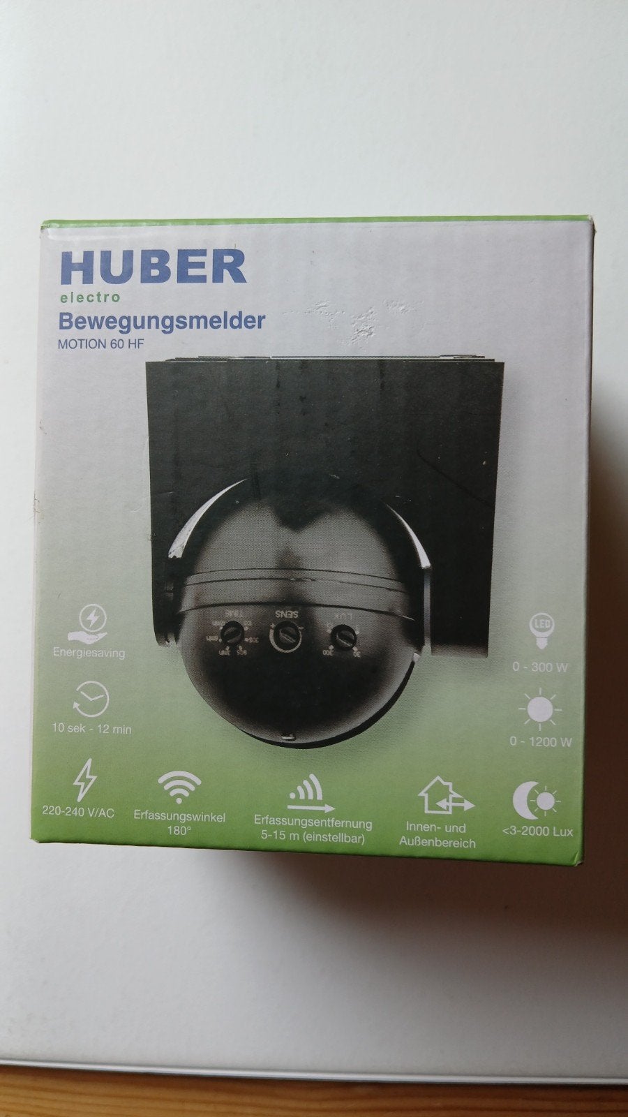 Huber Bewegingsmelder - Nieuw in doos, Ophalen of Verzenden, Nieuw, Overige merken, Overige typen