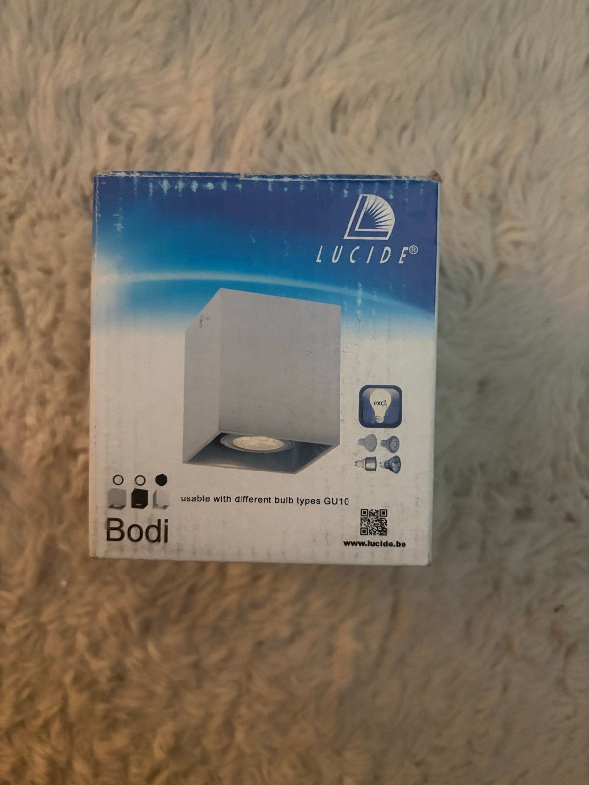 Lucide Bodi GU10 Opbouwspot - Nieuw in doos, Ophalen of Verzenden, Nieuw, GU10, Lucide