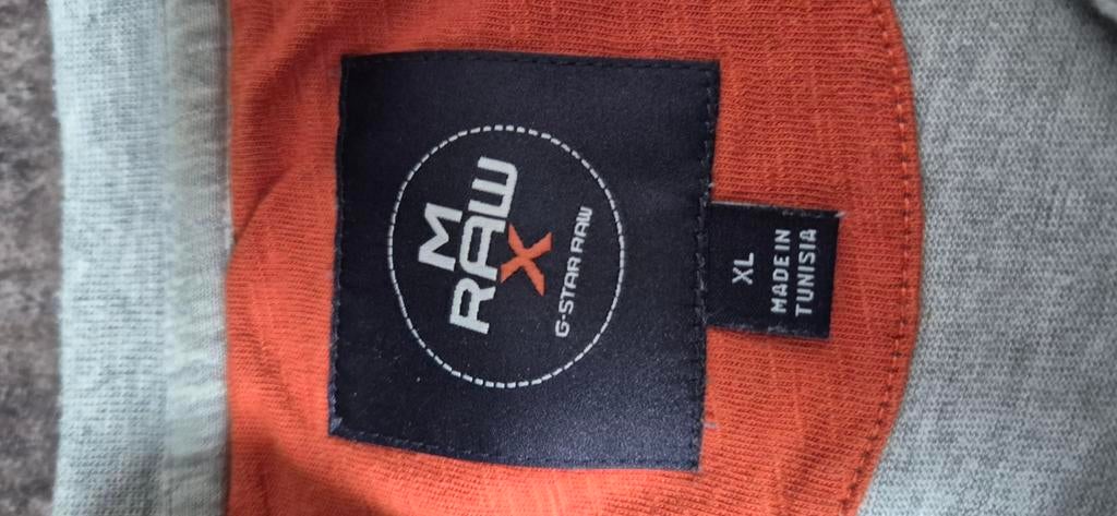 G-Star RAW Max Verstappen T-shirt Maat XL, Maat 56/58 (XL), Ophalen of Verzenden, Grijs, Gedragen