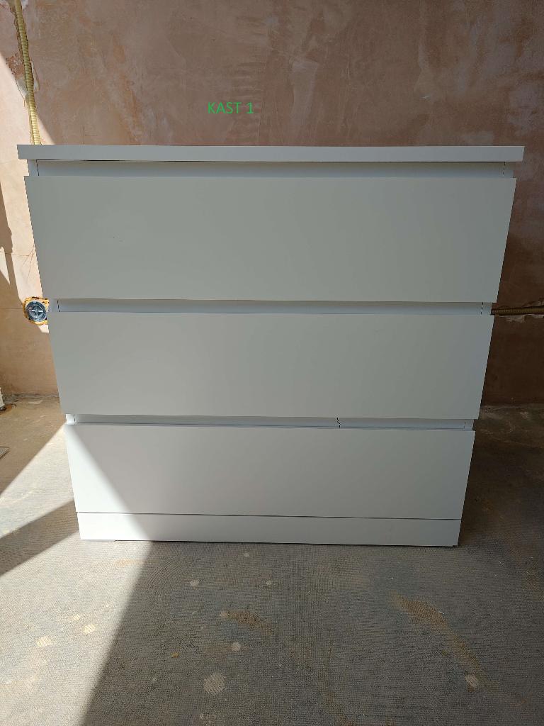 Ladekast(en) 3 lades IKEA - MALM, Huis en Inrichting, Kasten | Ladekasten, Ophalen, Overige materialen, 50 tot 100 cm, 3 of 4 laden