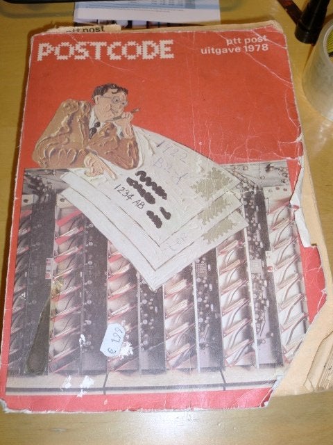 retro postcode boek 1978, Ophalen of Verzenden, Overige typen