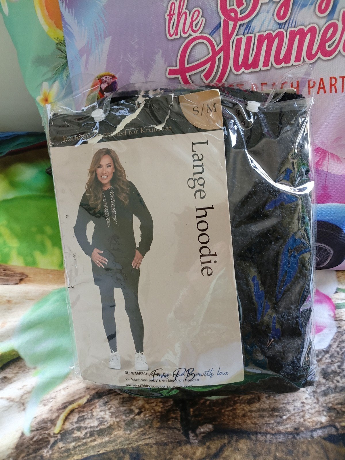 Lange hoodie patty brard, Kleding | Dames, Leggings, Maillots en Panty's, Ophalen, Nieuw, Panty