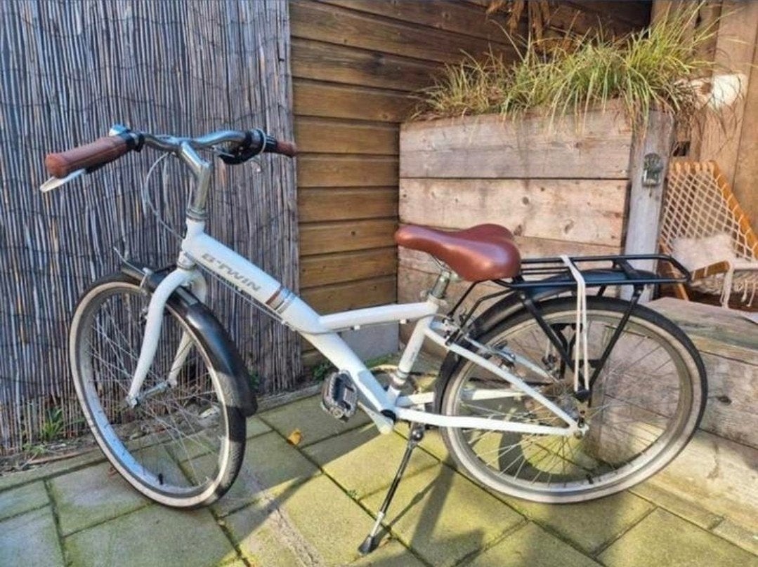 B'twin jongens fiets 24inch, Fietsen en Brommers, Fietsen | Jongens, Ophalen, Gebruikt, 24 inch, Versnellingen