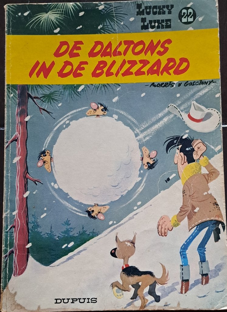 Lucky Luke (22) - De Daltons in de Blizzard, Eén stripboek, Ophalen of Verzenden, Gelezen