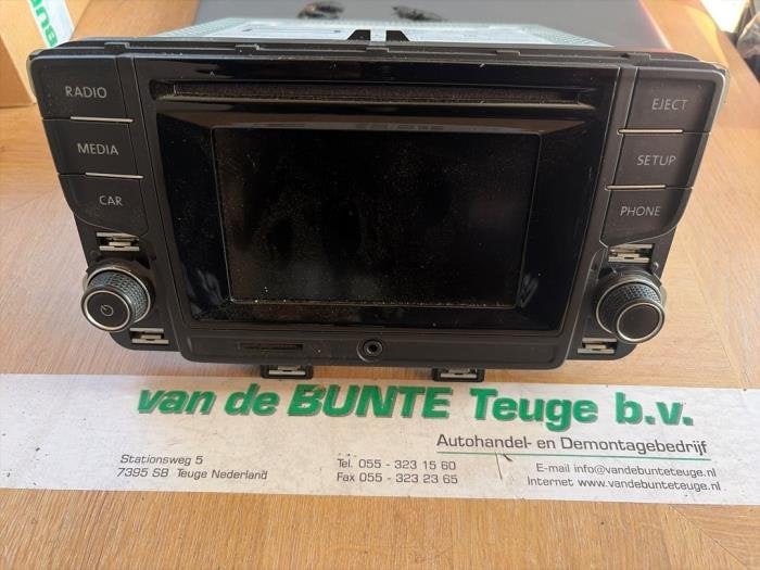 Radio CD Speler van een Volkswagen Polo, Gebruikt, -, Volkswagen, -