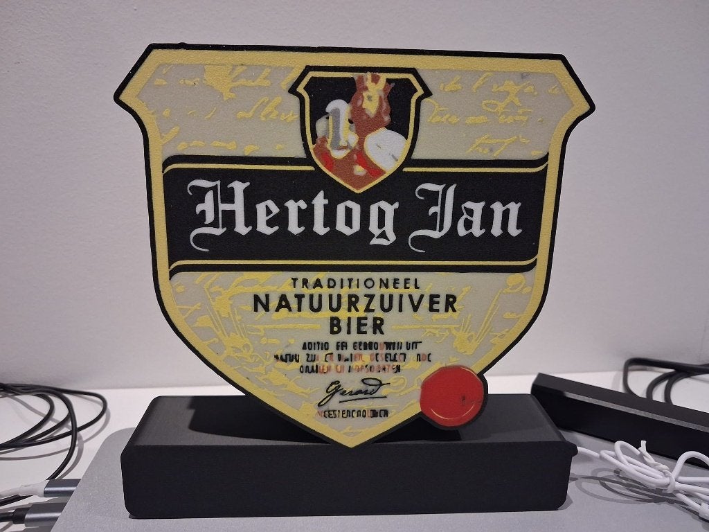 Lichtbak Hertog Jan, Ophalen of Verzenden, Nieuw, Lichtbak of (neon) lamp