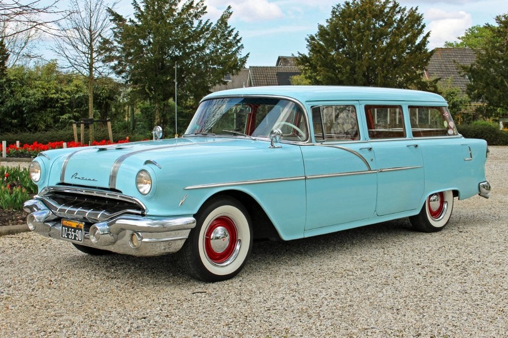 1956 Pontiac Station Wagon V8, aut, LPG, foto 2