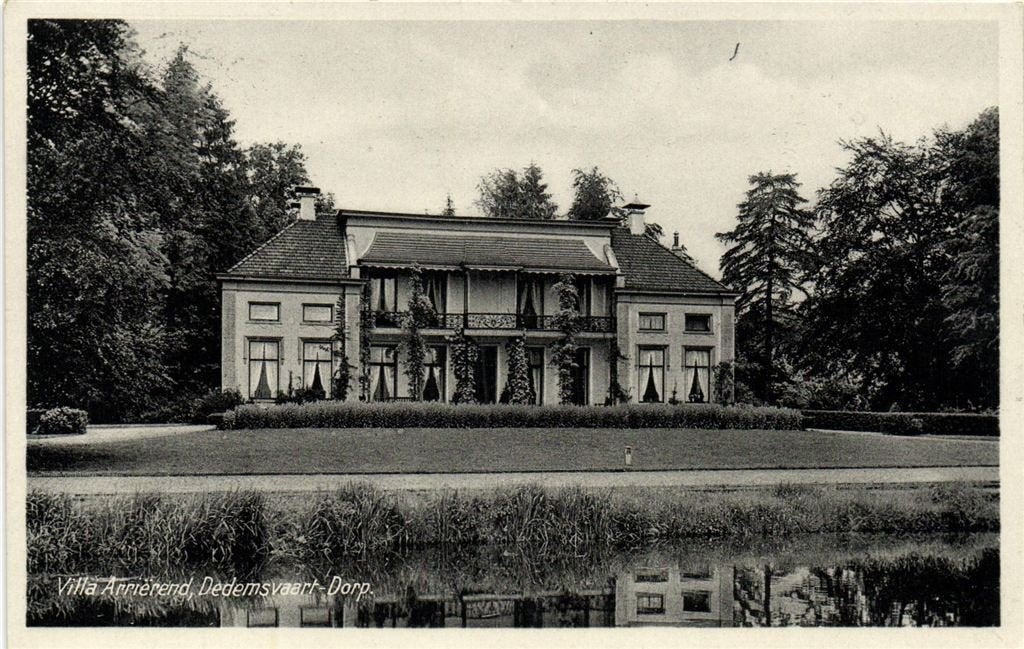 Villa Arrierend, Dedemsvaart-Dorp. - 1938 gelopen, Verzenden, 1920 tot 1940, Gelopen, Noord-Brabant