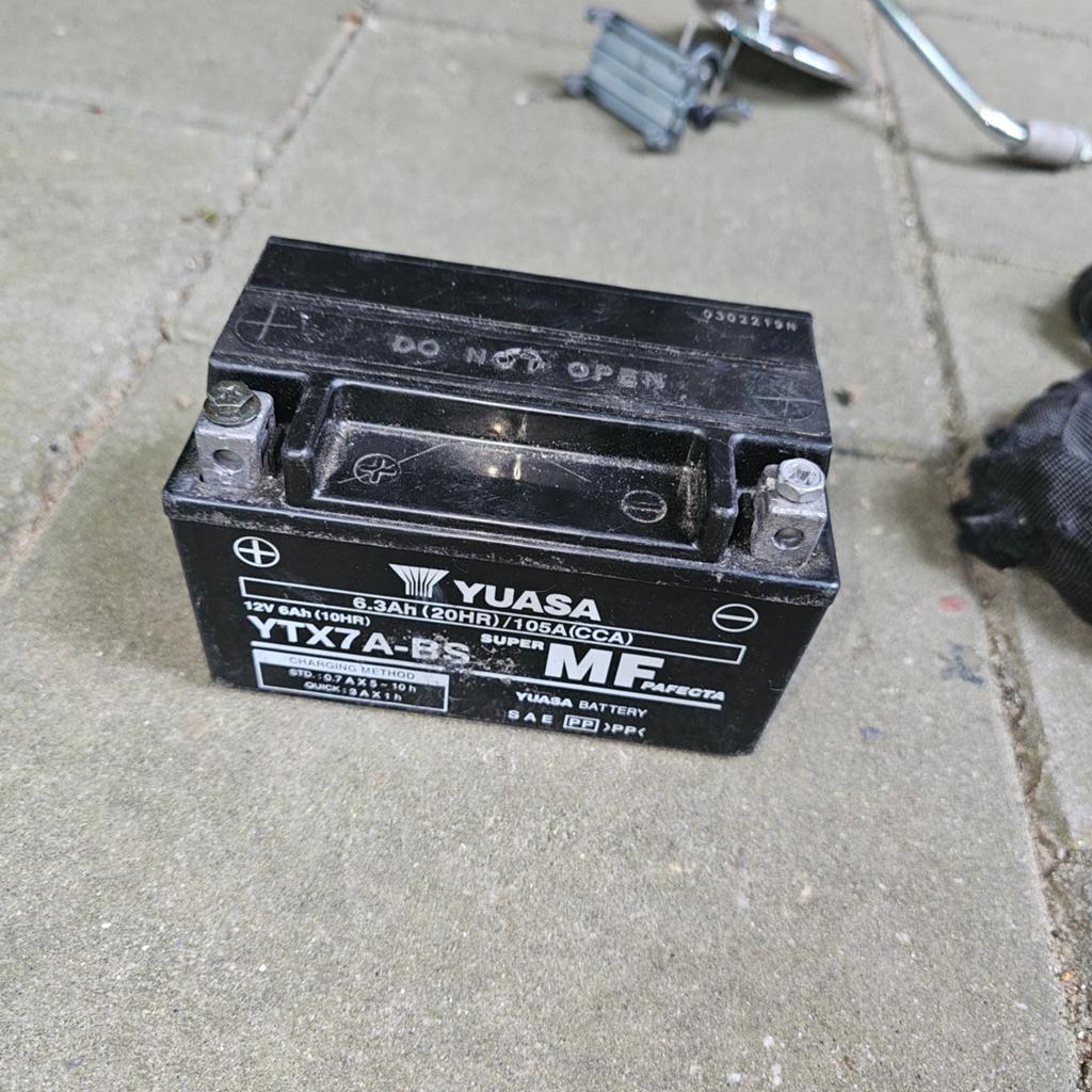 Yuasa YTX7A-BS Scooter Accu 12V 6.3Ah, Ophalen of Verzenden, Gebruikt