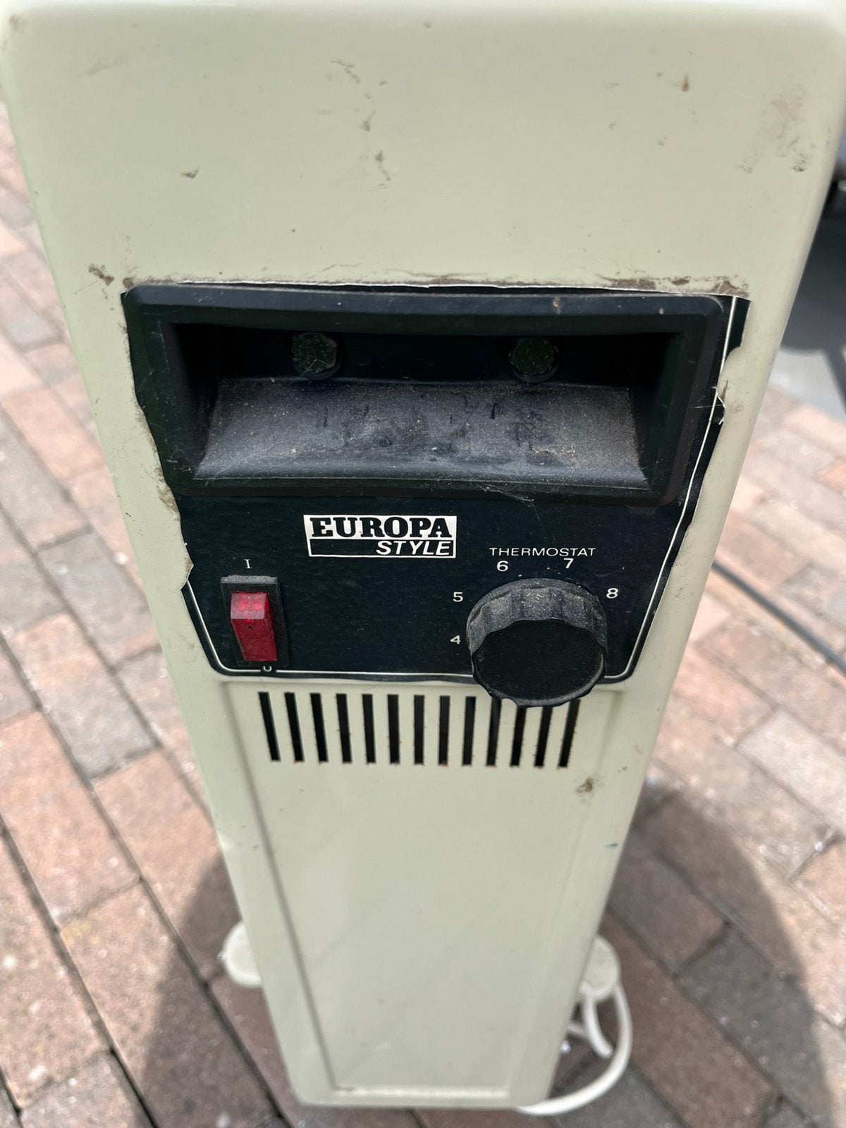 Elektrische kachel, Tuin en Terras, Terrasverwarmers, Ophalen, Zo goed als nieuw