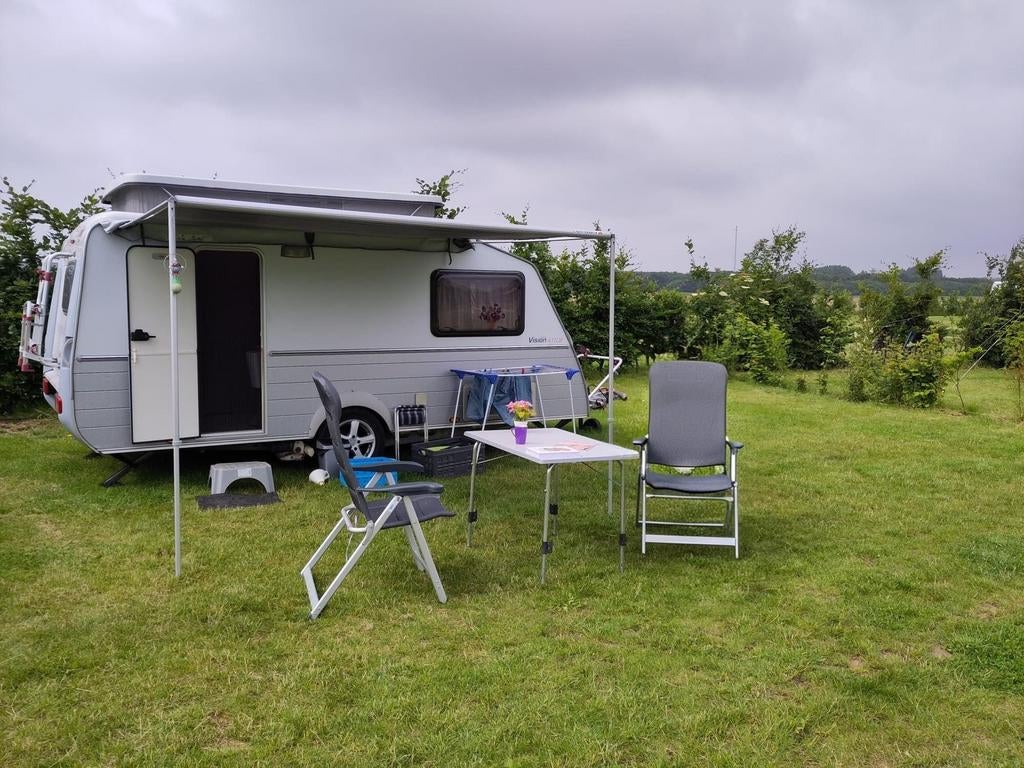 Kip Vision special 41 TCB zeer compleet 2009 met panoramadak, Caravans en Kamperen, Standaardzit, Kip, Tot en met 2, 750 - 1000 kg