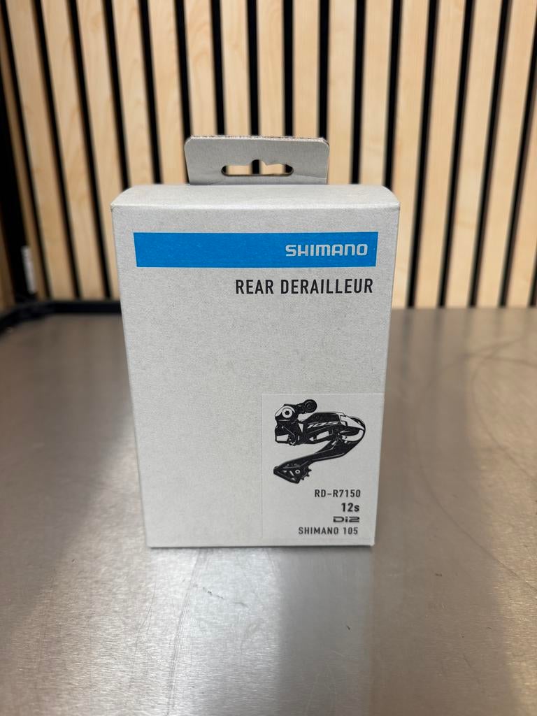 Shimano 105 Di2 RD-R7150 12-speed Achterderailleur Nieuw, Fietsen en Brommers, Fietsonderdelen, Overige materialen, Nieuw, Ophalen of Verzenden