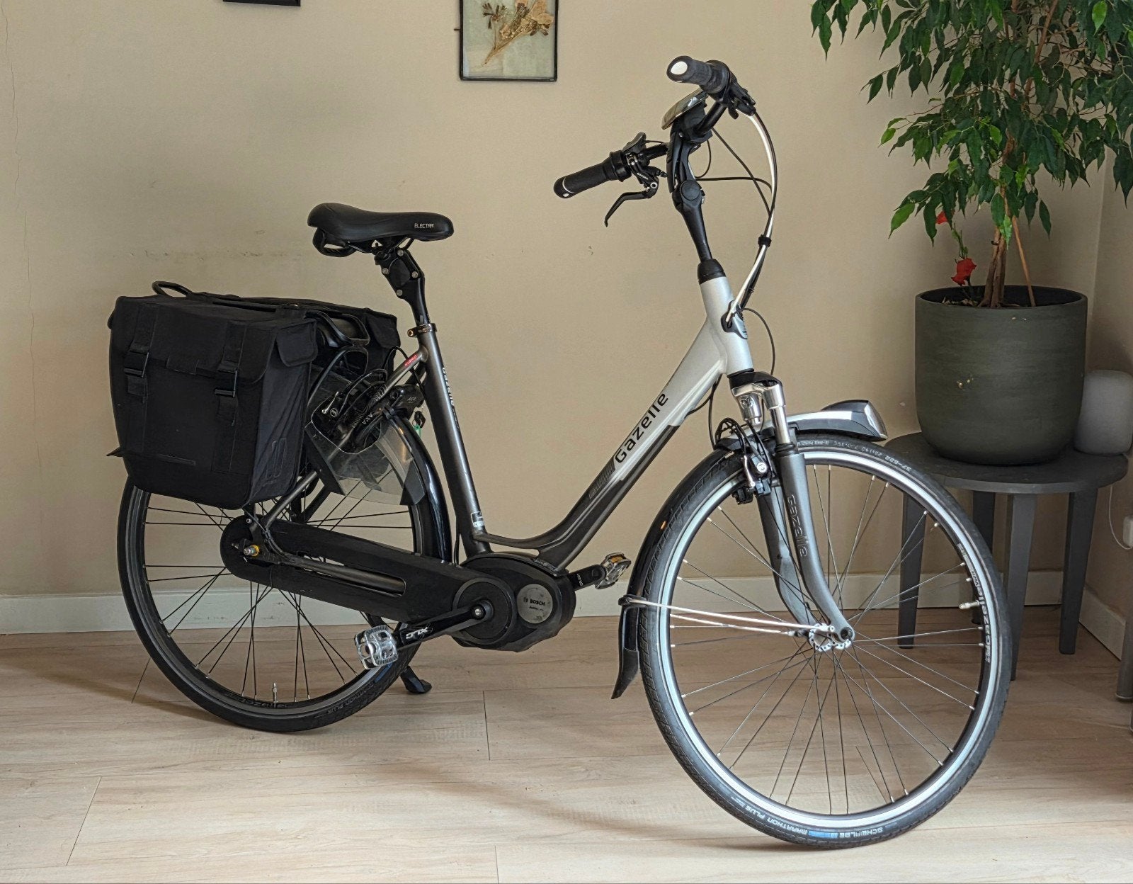 Gazelle Orange C7 - 53cm, Ophalen, Gebruikt, 51 tot 55 cm, 50 km per accu of meer
