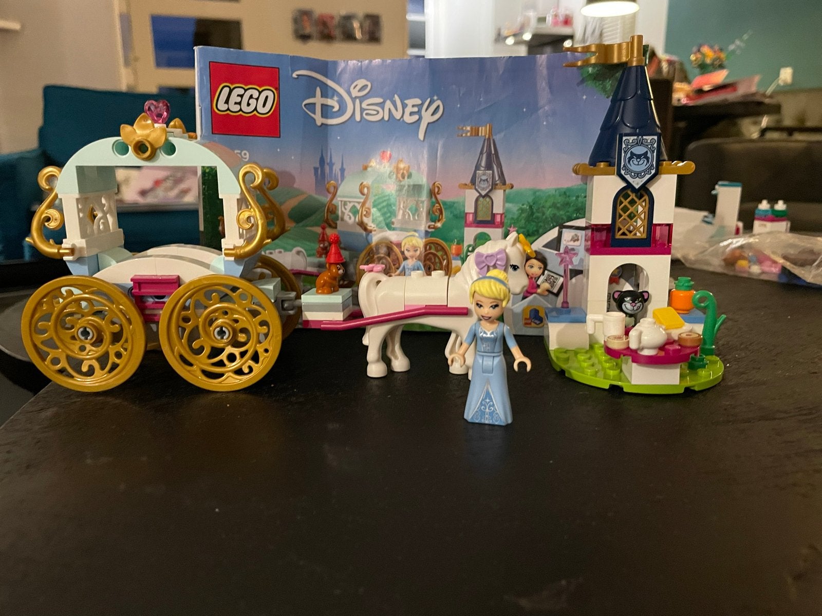 LEGO Disney Assepoester's Koninklijke Koets 41159, Kinderen en Baby's, Lego, Ophalen of Verzenden, Zo goed als nieuw, Compleet