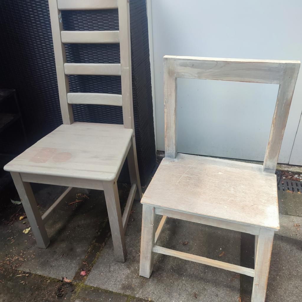 Set van 2 stoelen: volwassen stoel en kinderstoel / opstap, Ophalen