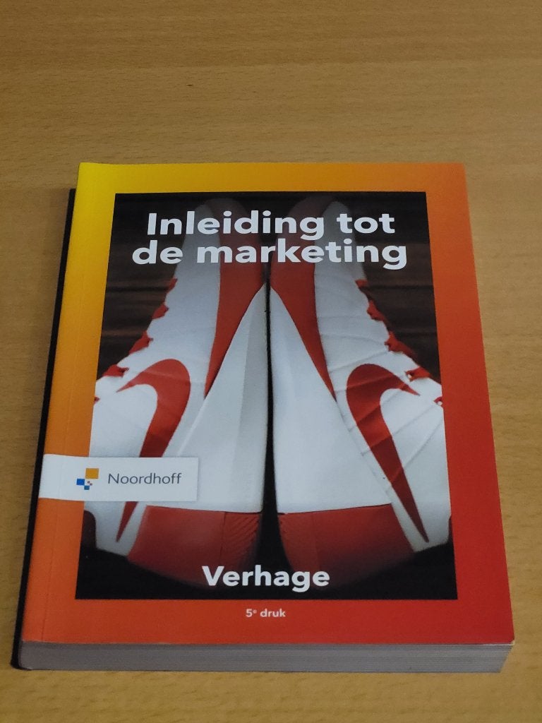 Inleiding tot de marketing, Ophalen of Verzenden, Zo goed als nieuw, Economie en Marketing