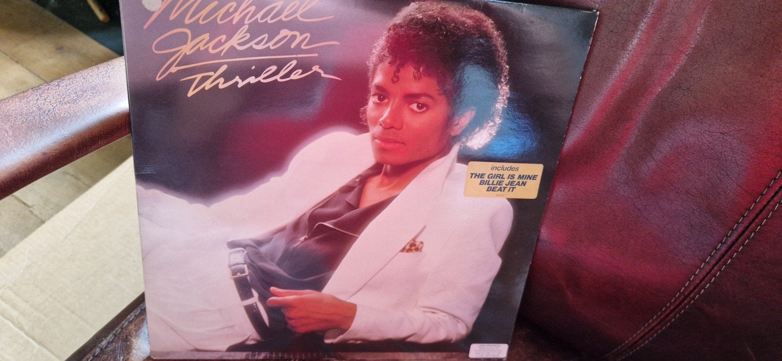 Michael Jackson  - Thriller, Cd's en Dvd's, Vinyl | Pop, Ophalen of Verzenden, Zo goed als nieuw, 12 inch