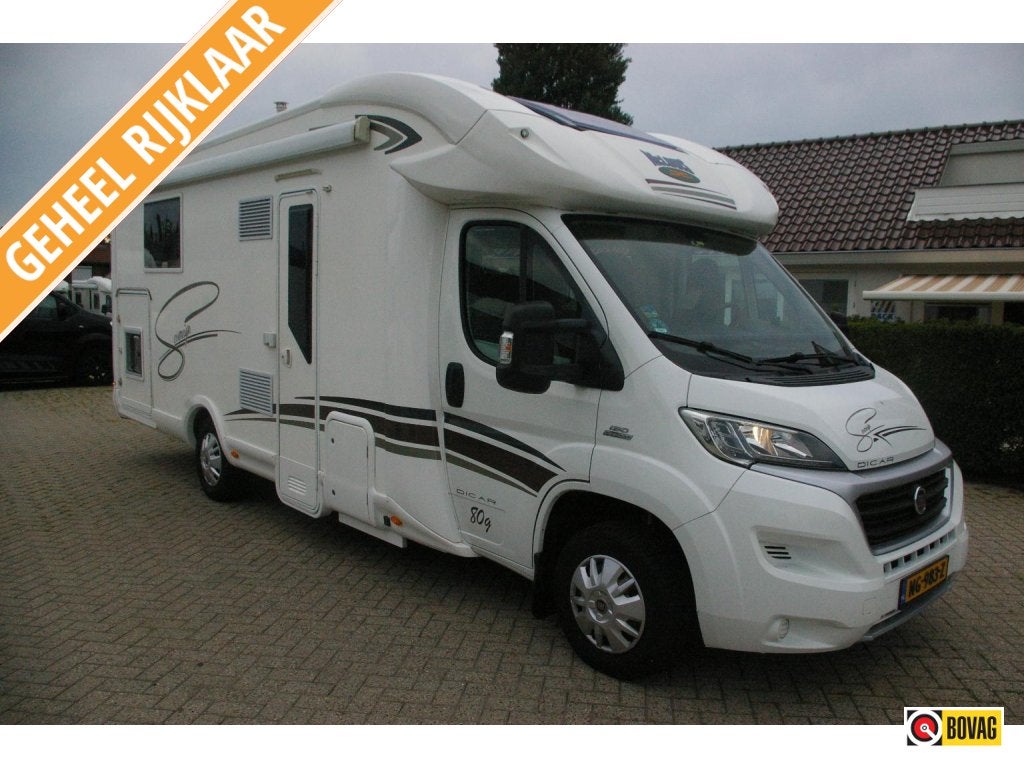 McLouis Sovereign 80 G Queensbed, Hefbed, Garage., ABS, Ringverwarming, Fiat, Bedrijf