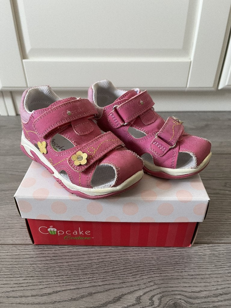 Cupcake schoen roze maat 24, Gebruikt, Meisje, Schoenen, Cupcake