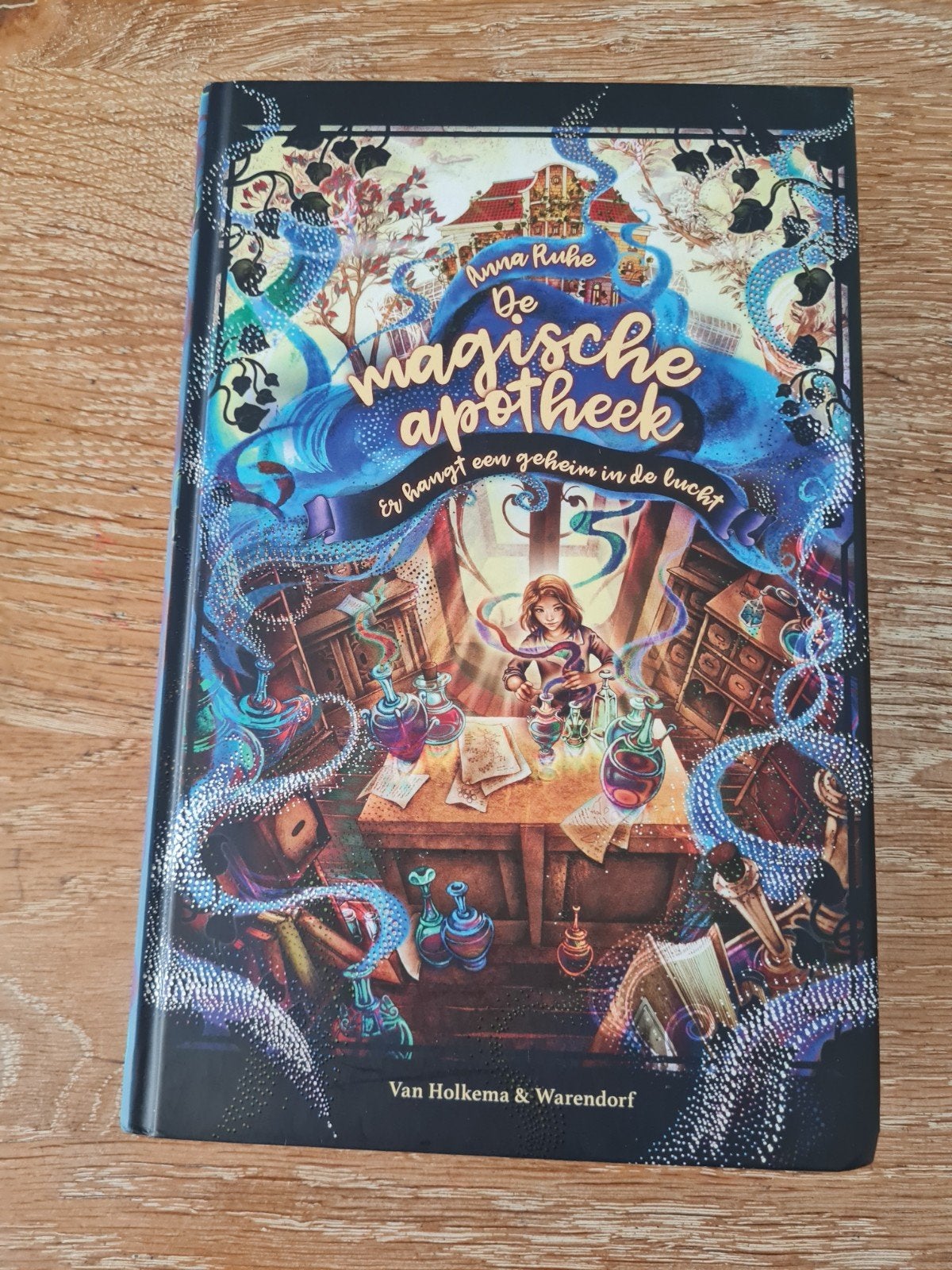 Anna Ruhe - De magische bibliotheek 1 - hatdcover, Ophalen of Verzenden, Zo goed als nieuw, Anna Ruhe