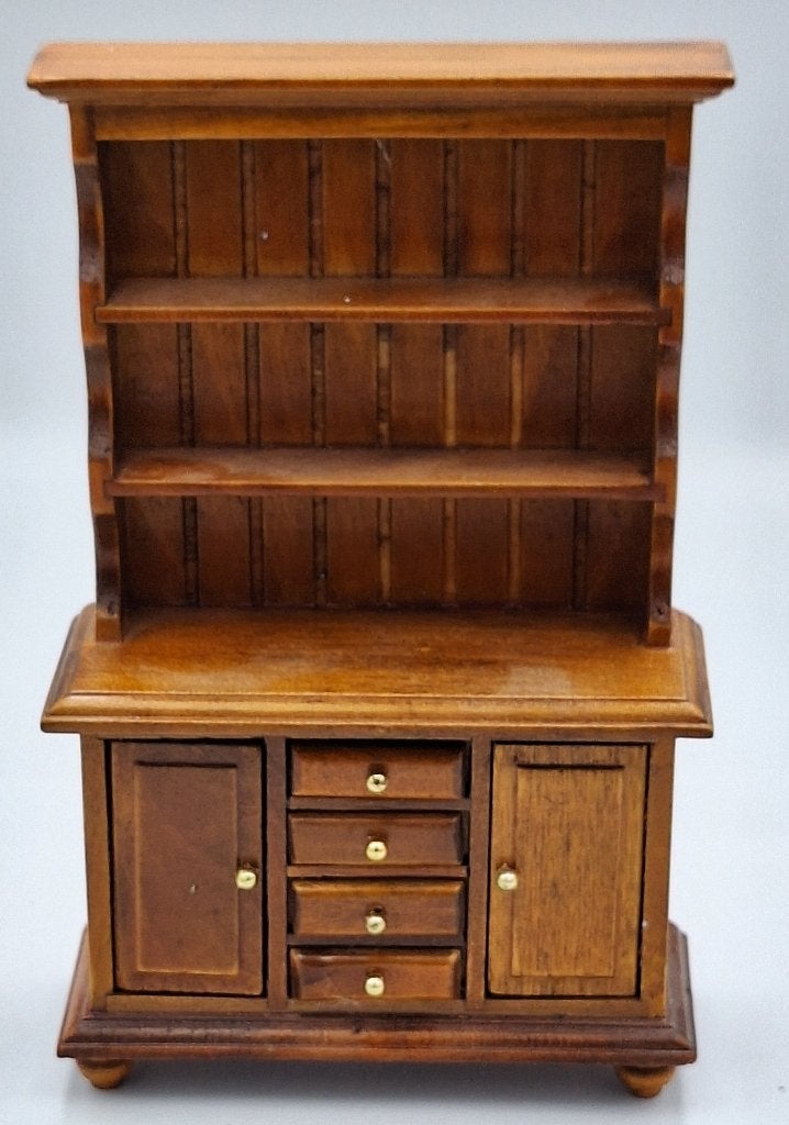 Keukenkast van hout voor het poppenhuis, Ophalen of Verzenden, Zo goed als nieuw, Poppenhuis