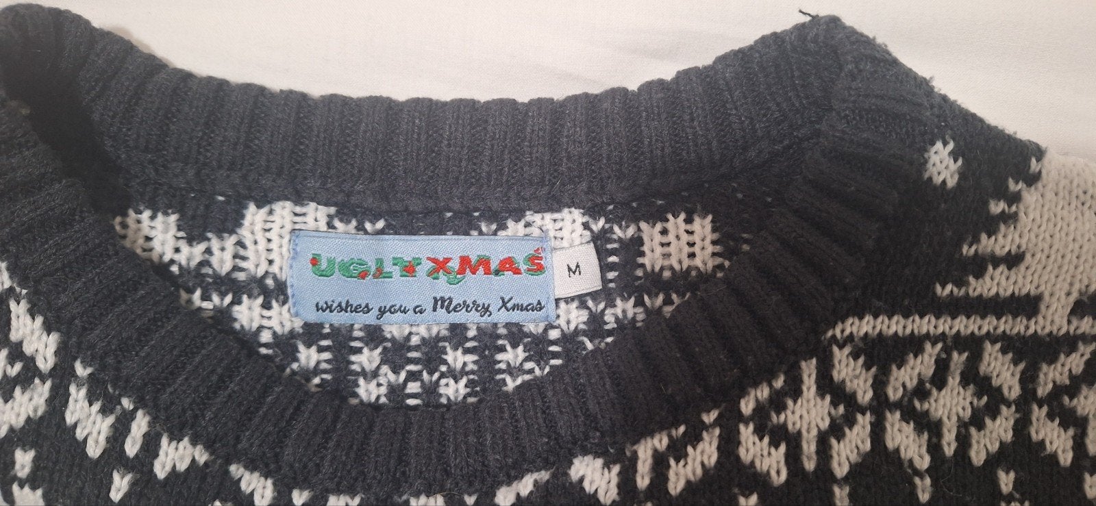Ugly Christmas Kersttrui, herentrui, maat M. Trui.., Ophalen of Verzenden, Zo goed als nieuw, Ugly Xmas, Meerkleurig