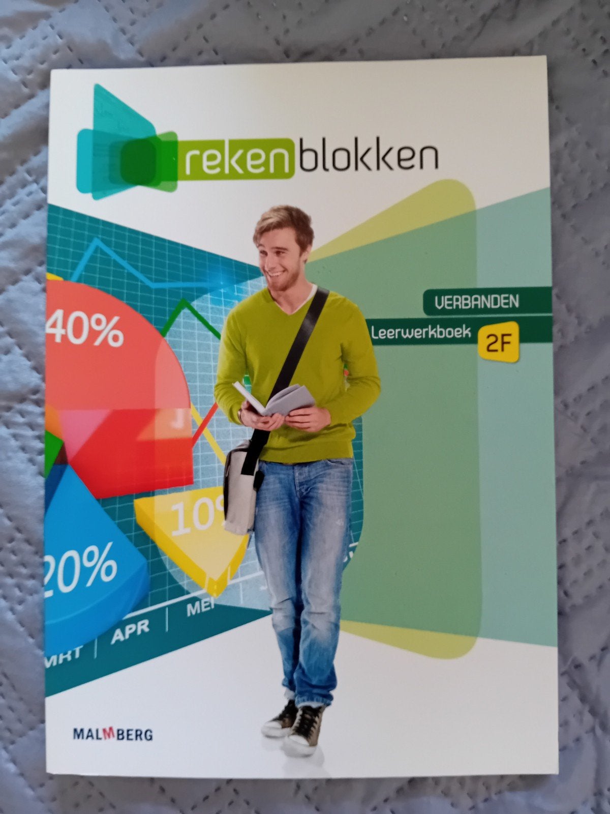 Rekenblokken Verbanden Leerwerkboek 2F Malmberg -, Ophalen of Verzenden, Beta, Zo goed als nieuw, Overige niveaus