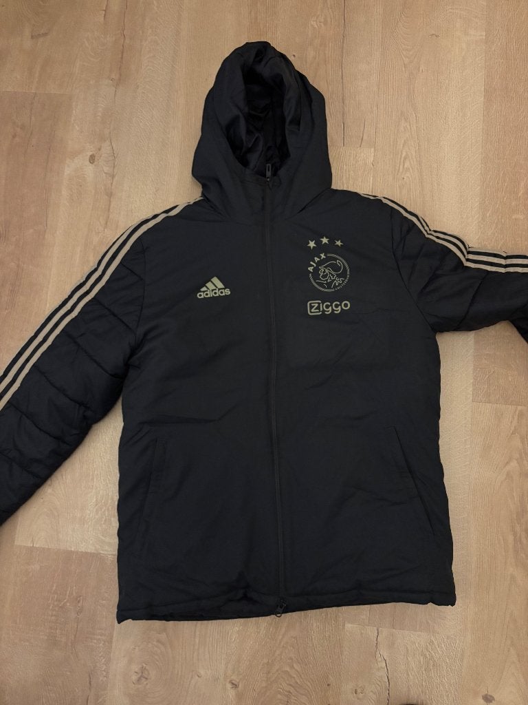 Ajax jacket maat M seizoen 2018/2019, Maat M, Ophalen of Verzenden, Gebruikt, Overige typen