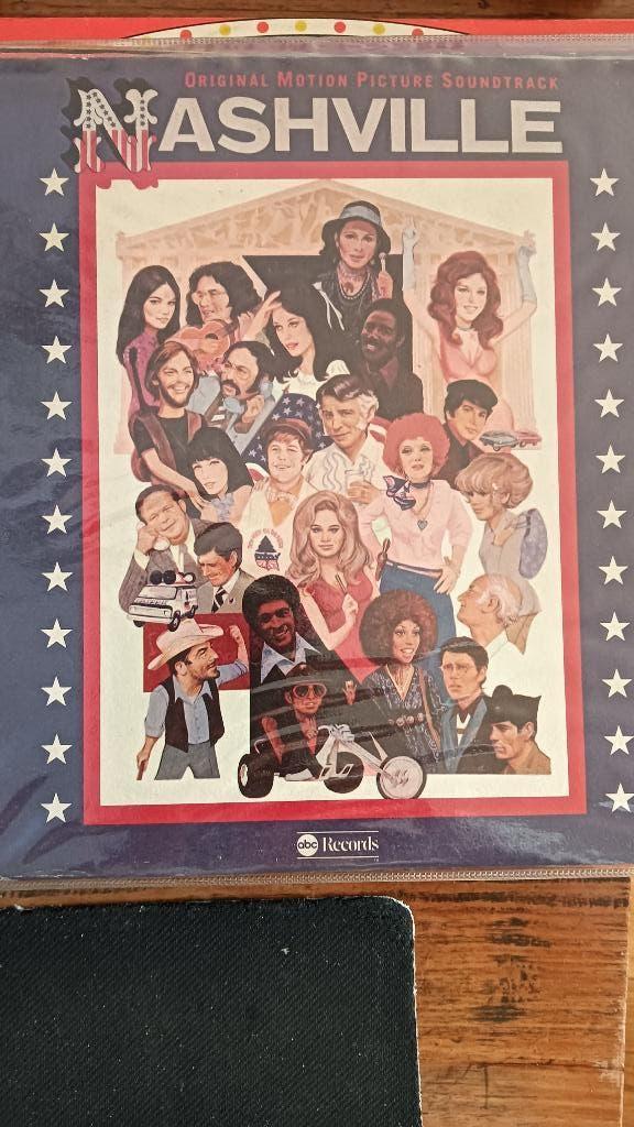 Nashville, Cd's en Dvd's, Vinyl | Rock, Gebruikt, Beschermende buitenhoes, Fotohoes, Inclusief binnenhoes, Poprock, 12 inch, Ophalen