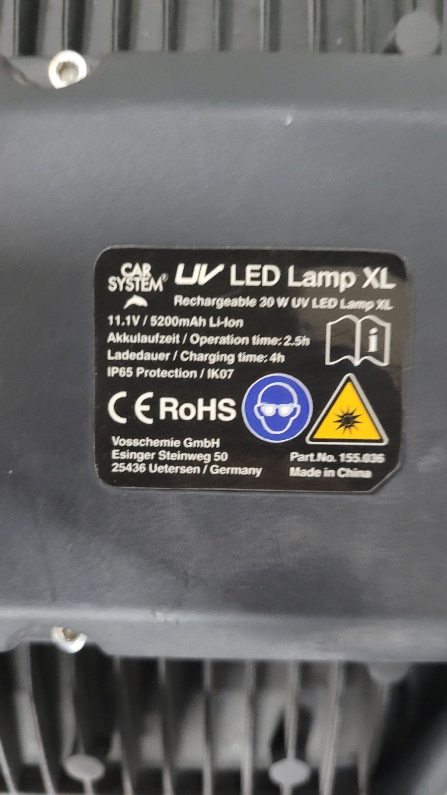 UV LED Lamp XL - CARSYSTEM - 30W Oplaadbaar, Ophalen of Verzenden