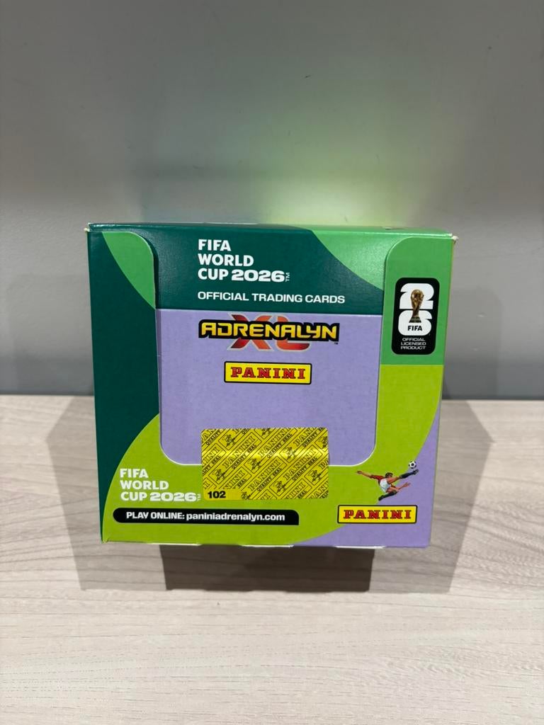 Panini Adrenalyn XL Fifa World Cup 2026 Cards Box 50 Packs, Ophalen of Verzenden, Zo goed als nieuw