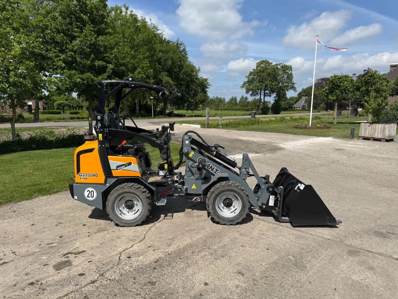Giant NIEUW Giant G 2200 HD X-tra (bj 2023), Wiellader of Shovel