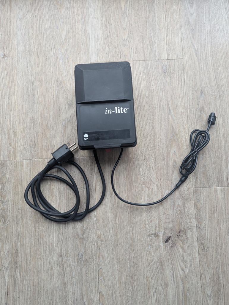 In-Lite tuinverlichting transformator CB-056M, Tuin en Terras, Buitenverlichting, Kunststof, Ophalen of Verzenden, 50 tot 250 watt