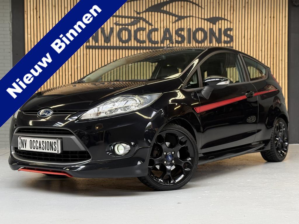 Ford Fiesta 1.6 Metal 135PK/STOELVW/ECC/PDC/CRUISE/LEDER/ST-, Auto's, Ford, 135 pk, Gebruikt, 4 cilinders, Zwart