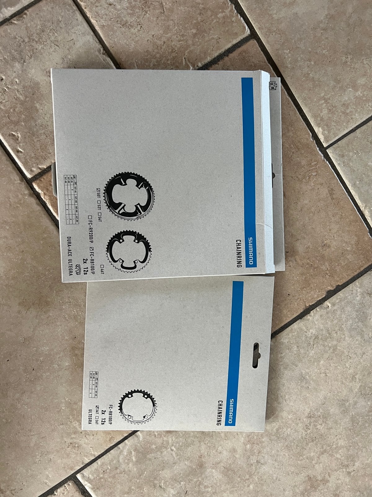 Shimano Ultegra Di2 Chain Ring 52-36T, Fietsen en Brommers, Fietsonderdelen, Ophalen of Verzenden, Zo goed als nieuw, Racefiets