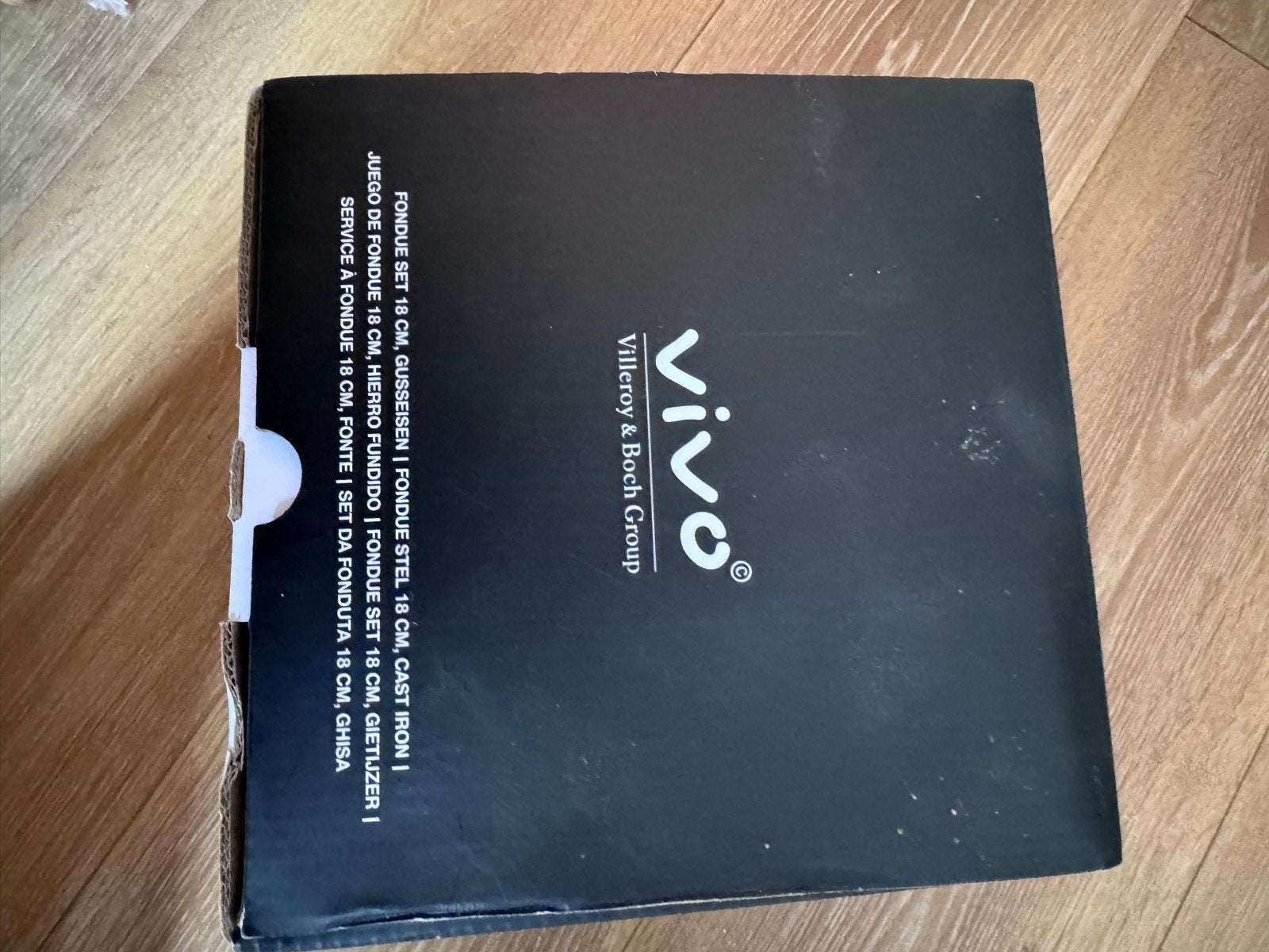 Vivo Villeroy & Boch gietijzeren fondueset, 18cm, nieuw, Ophalen, Nieuw, Fondueset
