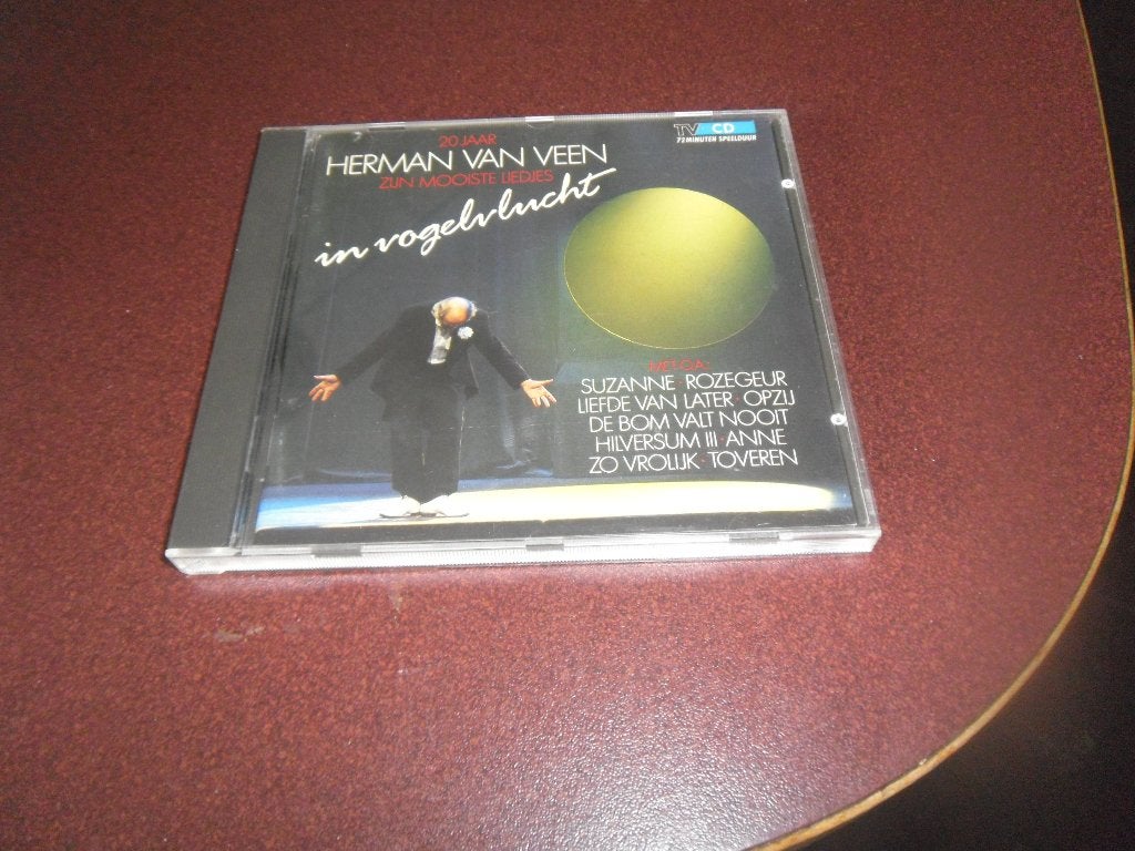 cd herman van veen, in vogelvlucht 2, Ophalen of Verzenden, Zo goed als nieuw, Cabaret of Kleinkunst