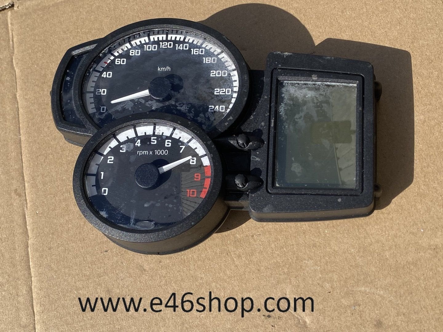 BMW F800 K71 K73 KILOMETERTELLER CLUSTER OEM 62118537924, Gebruikt, -, -, Ophalen of Verzenden