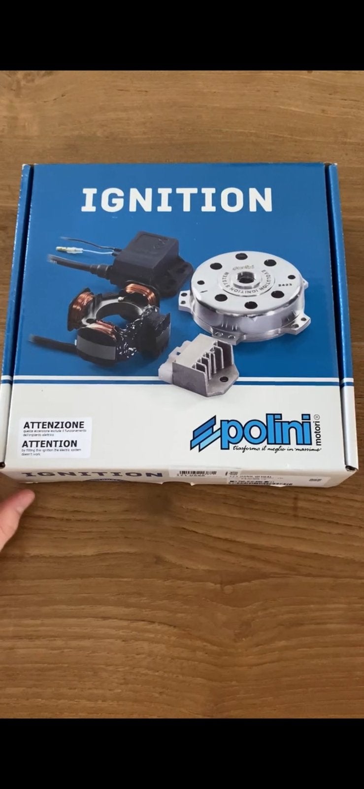 Polini PVL onsteking am6 derbi minarelli, Ophalen of Verzenden, Zo goed als nieuw