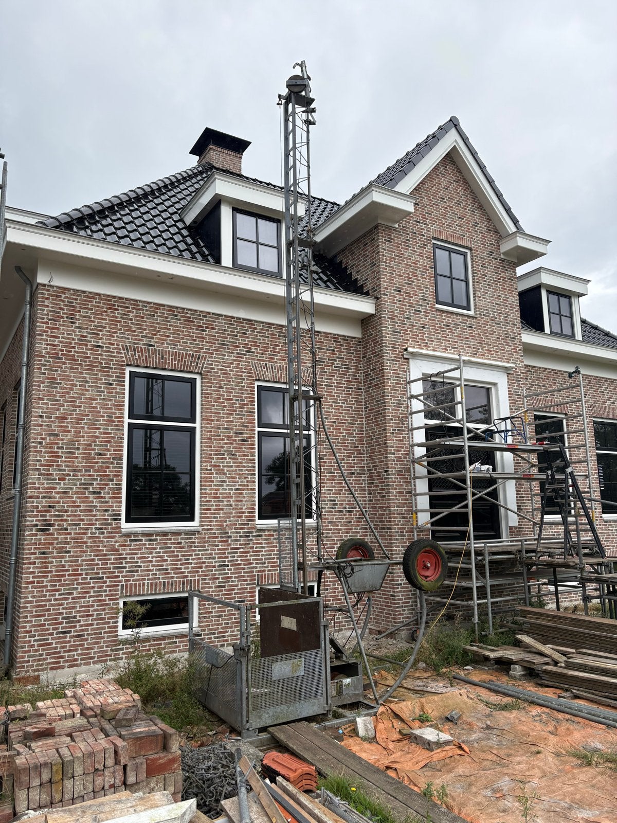 Gebruikte Bouwlift 7 meter, Doe-het-zelf en Verbouw, Bouwliften, Ophalen, Gebruikt, Bouwlift
