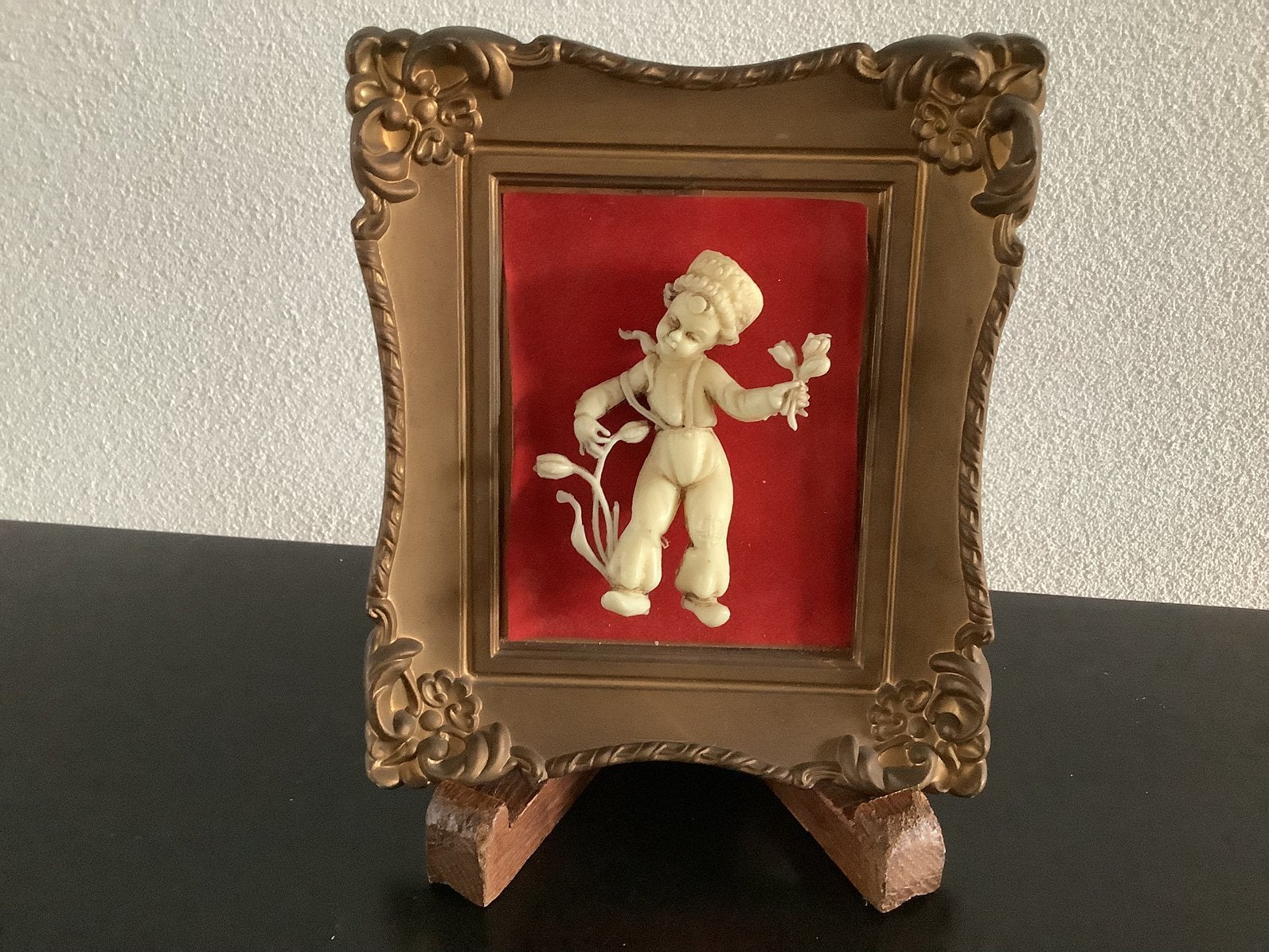 Vintage 3d schilderijtje jaren 50, Ophalen of Verzenden