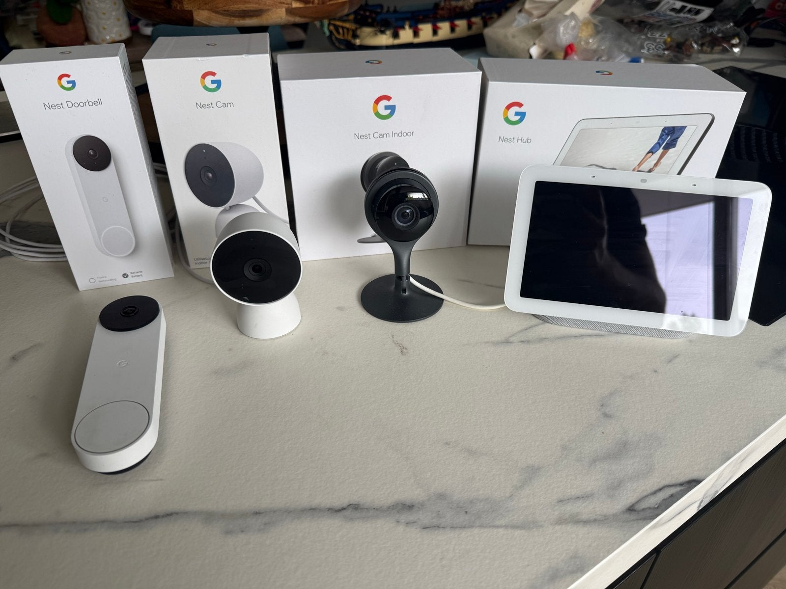 Complete Google home set - in 1 koop, Overige merken, Overige typen, Ophalen of Verzenden, Zo goed als nieuw
