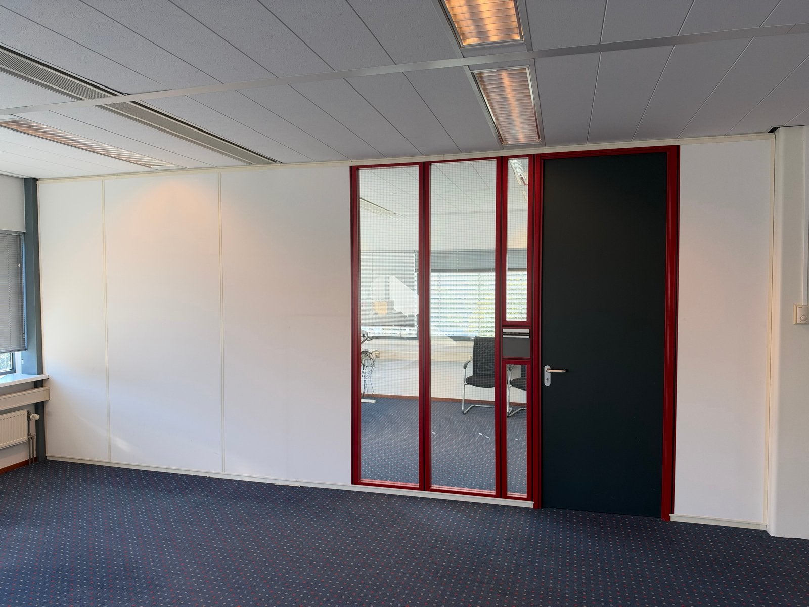 Systeemwanden Kantoor Nijmegen, Werkplek, Ophalen, Gebruikt, Inrichting