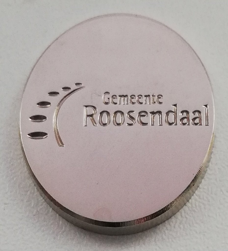 Winkelwagenmuntje Gemeente Roosendaal, Ophalen of Verzenden