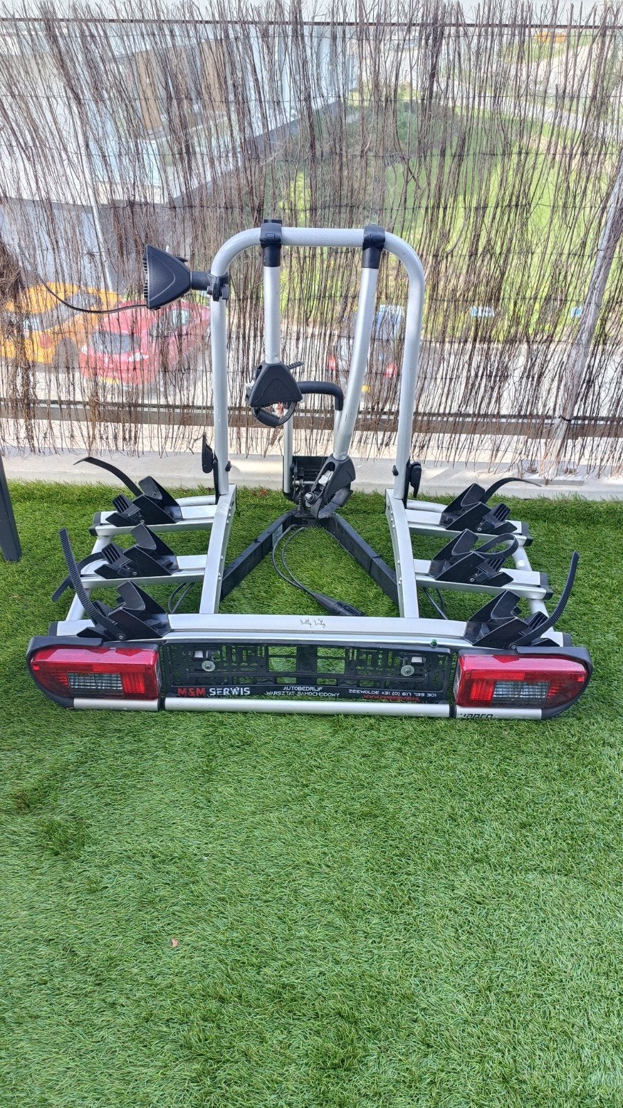 Trekhaak fietsendrager voor 3 fietsen, Ophalen, Zo goed als nieuw