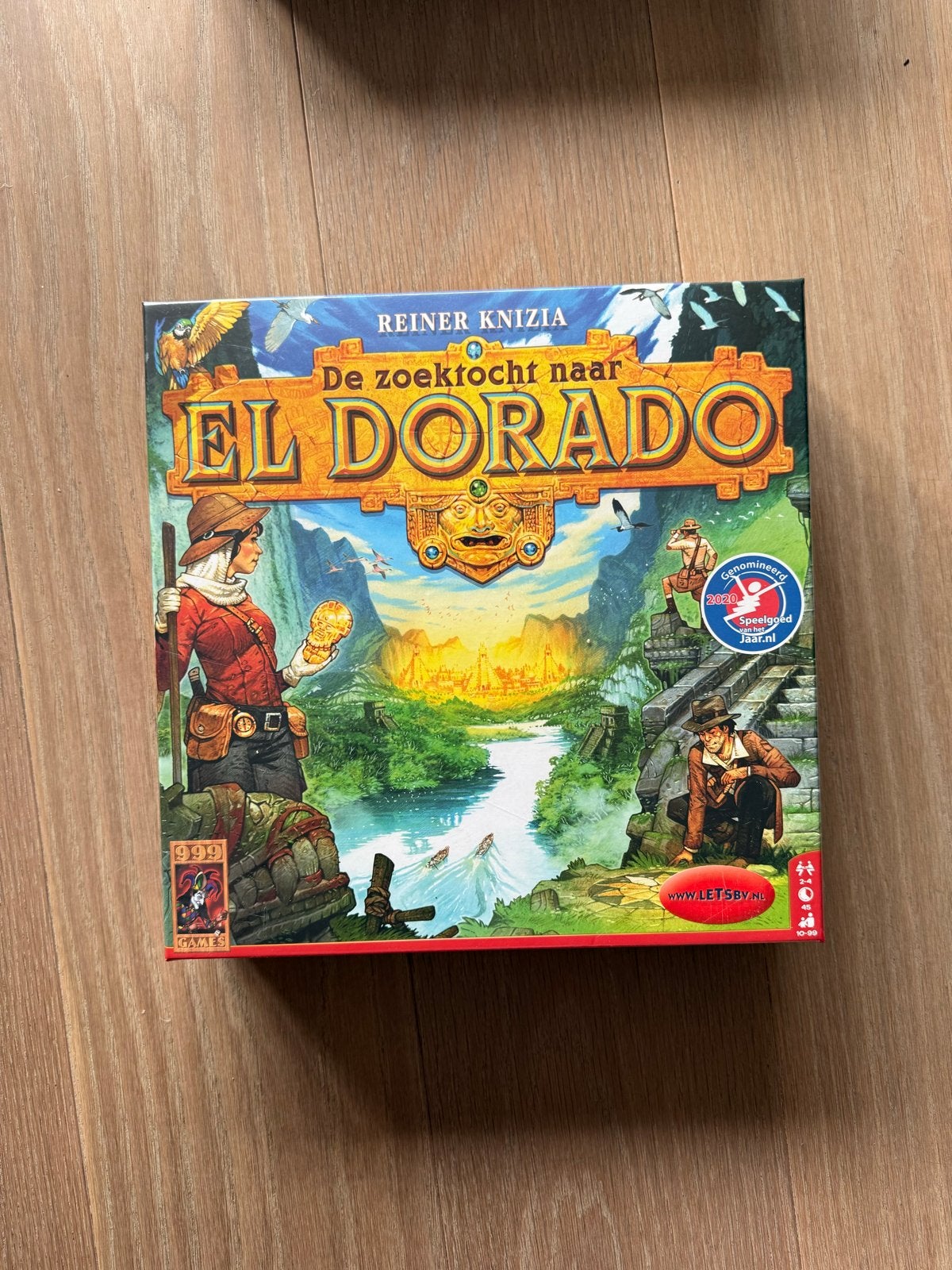De Zoektocht naar El Dorado - Bordspel, Hobby en Vrije tijd, Gezelschapsspellen | Bordspellen, Drie of vier spelers, Ophalen, Nieuw