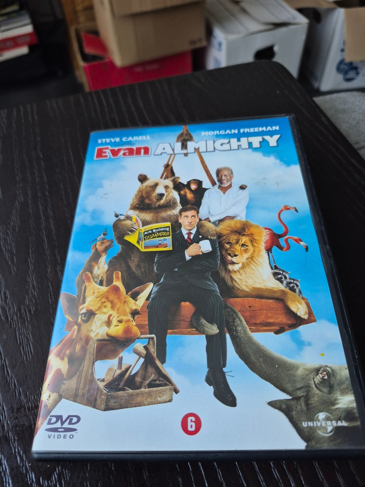 Evan Almighty DVD - Komedie met Steve Carell, Nederlands, Overige genres, Ophalen of Verzenden, Vanaf 6 jaar