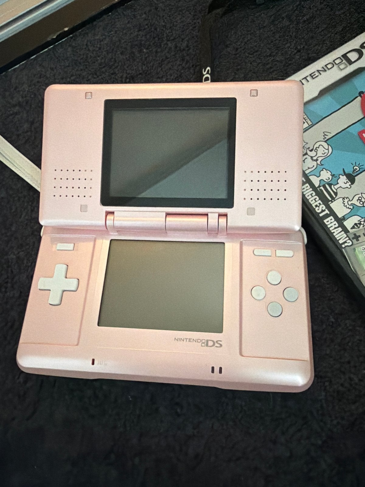 Roze Nintendo DS Lite met 8 spellen, Ophalen of Verzenden, Roze, DS Lite, Gebruikt