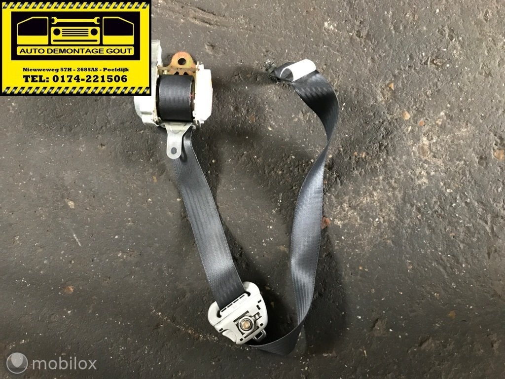 Suzuki Swift ('05-'10) Gordel 84920-62J1 Rechts Voor 5-deurs, Auto-onderdelen, Ophalen of Verzenden, Suzuki, Gebruikt, Suzuki