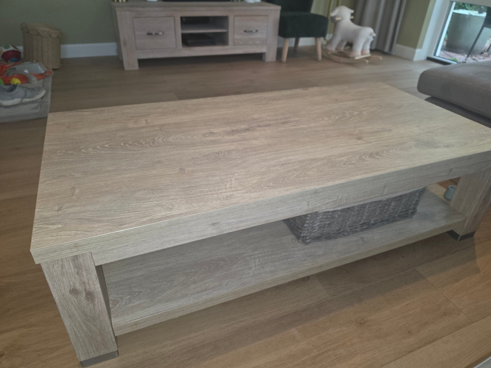 salontafel Lamulux, Ophalen